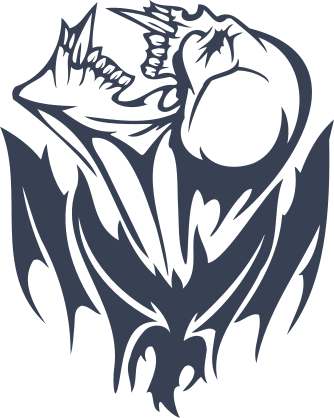 Screaming Skull Sticker