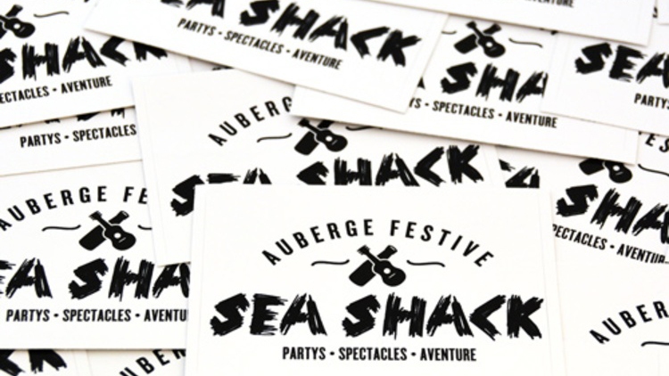 Sea Shack Custom Rectangle Stickers