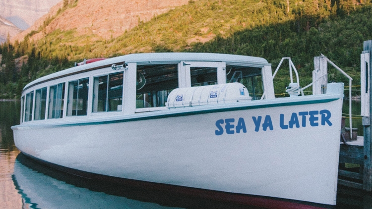 Sea Ya Later Custom Boat Name Sticker