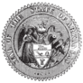 Seal Of Arkansas Prior To 1907 Old Engraving Sticker