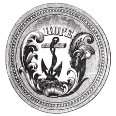 Seal Of The State Of Rhode Island Vintage Engraving Sticker