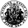 Seal Of The State Of Wyoming, 1913 Sticker