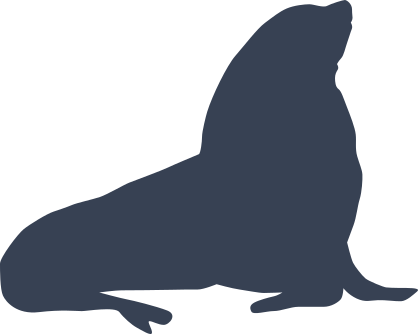 Seal Sea Lion Raising Head Sticker