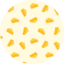 Seamless Cheese Pattern Sticker