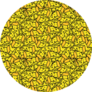 Seamless Cheese Pattern Yellow Sticker