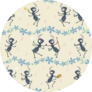 Seamless  Pattern With Dancing Ants Sticker