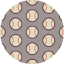 Seamless Sport Baseball Pattern Sticker