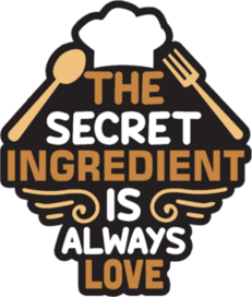 Secret Ingredient is Always Love Sticker