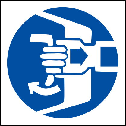 Secure Hatches Sign Sticker