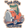 See You Later Alligator Car Sticker