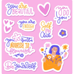 Self Care Sticker Sheet