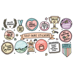 Self Care Sticker Sheet 
