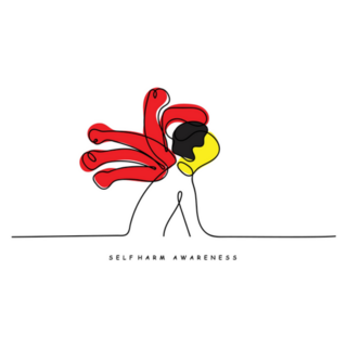 Self Harm Awareness Day Art Sticker