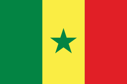Senegal Flag Sticker