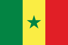 Senegal Flag Sticker