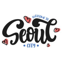 Seoul City Logotype Sticker