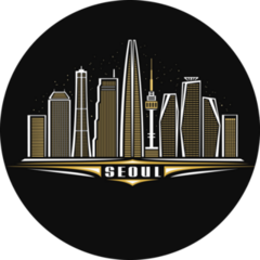 Seoul Linear Sticker