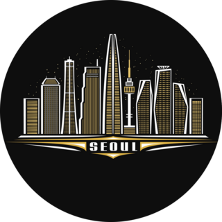 Seoul Linear Sticker