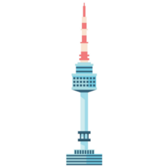 Seoul Tower Korea Sticker