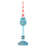 Seoul Tower Korea Sticker