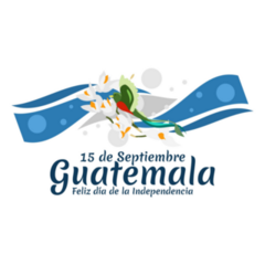 Sep. 15, Guatemala Sticker