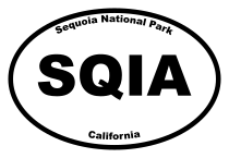 Sequoia National Park Oval Sticker