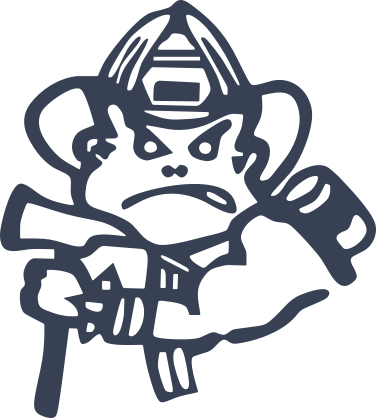 Serious Firefighter Fireman Sticker