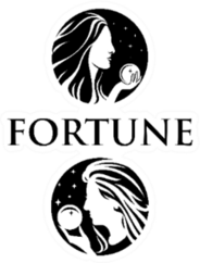 Set Lady Fortune Teller Logo Sticker