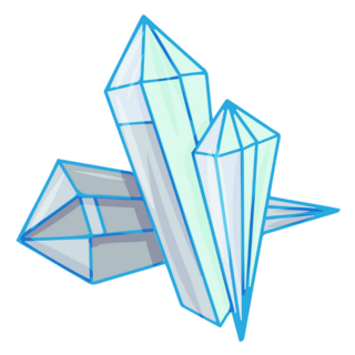 Set Of Magic Crystals Sticker