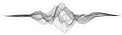 Set of Music Sound Waves Sticker