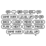 Set Of Pixel 90s Speech Bubbles Sticker 