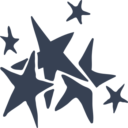 Seven Stars Cluster Sticker