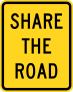 Share The Road Sticker