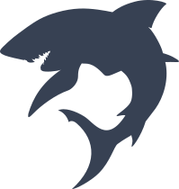 Shark Shape Sticker