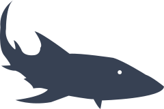 Shark Turning Sticker