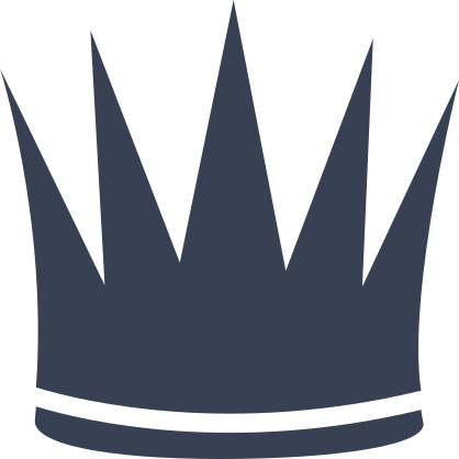 Sharp Crown Sticker