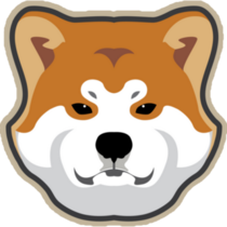 Shiba Inu Brown Sticker
