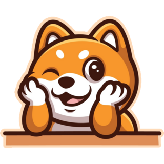 Shiba Inu Cozy Sticker