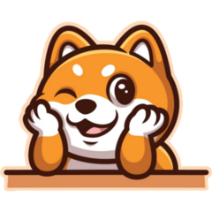Shiba Inu Cozy Sticker