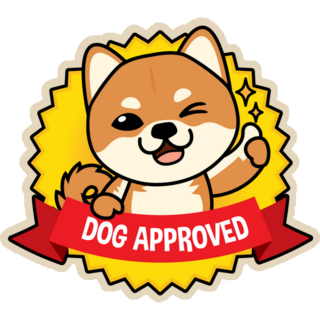 Shiba Inu Dog Approved Sticker