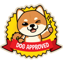 Shiba Inu Dog Approved Sticker