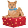 Shiba-inu Gift Sticker