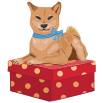 Shiba-inu Gift Sticker