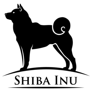 Shiba Inu Label Sticker