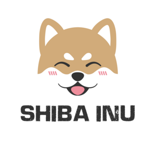 Shiba Inu Lettering Sticker