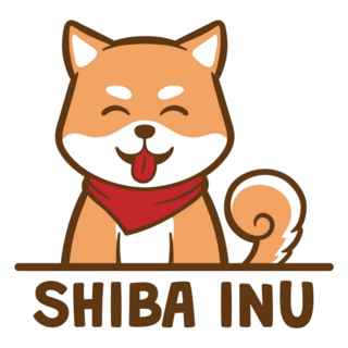 Shiba Inu Logo Sticker