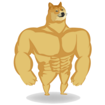 Shiba Inu Meme Sticker