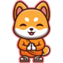 Shiba Inu Monk Sticker