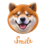 Shiba Inu Smile Sticker
