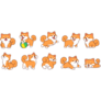 Shiba Inu Sticker Sheet